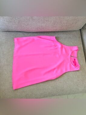 Lilly Pulitzer Hot Pink LyleTank Top-NWOT
